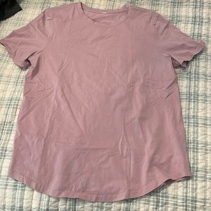 Lululemon pink tee shirt size 6/8